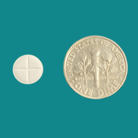 GS-441524 size for FIP next to dime