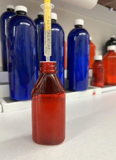 liquid gs-441524 in bottle, liquid medication, oral gs-441524 suspension